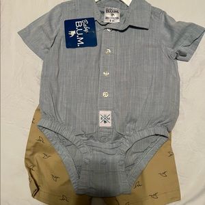 Shirt and onesie set